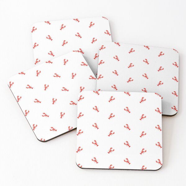 Item preview, Lobster Pattern #home #decor #summer #orange #animals #sea #beach #pattern designed and sold by Kirovair.