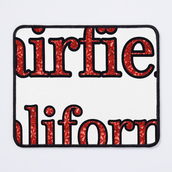 Item preview, Fairfield California City Name With Red Rhinestone designed and sold by TheIconSmith.