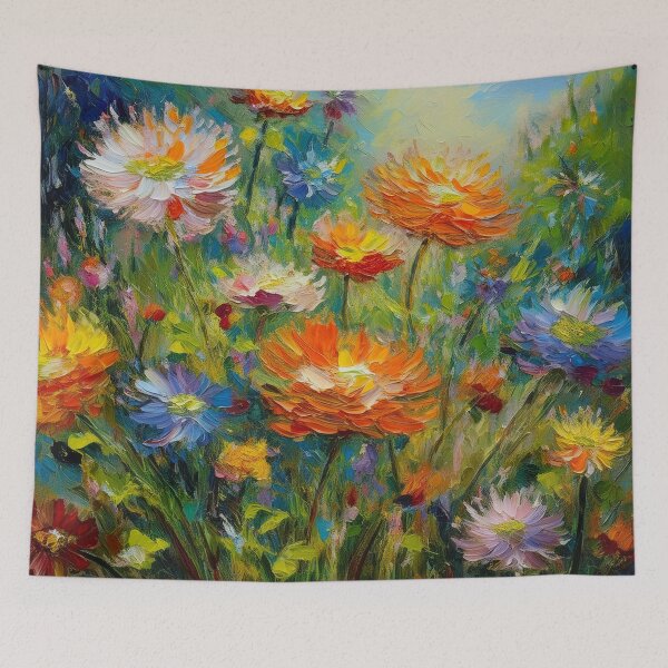 Item preview, Gorgeous impressionist flowers designed and sold by Photopat.