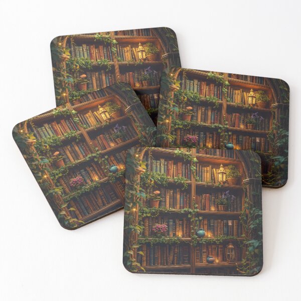 Item preview, Biblioteca con naturaleza designed and sold by The Dream Lab.