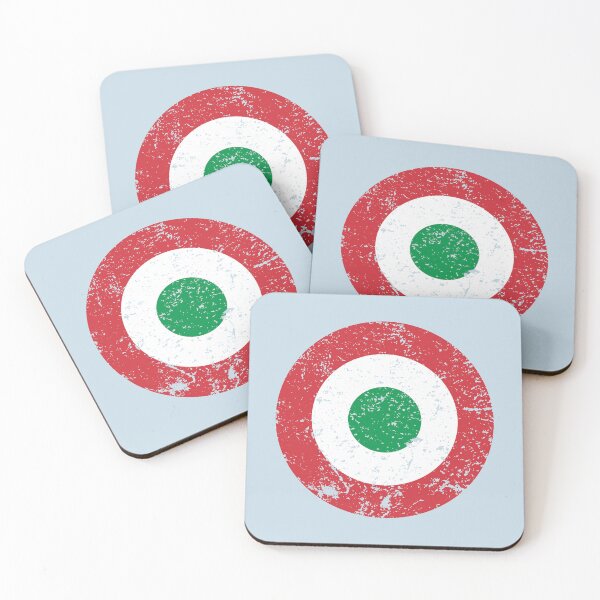Item preview, Italy Roundel / Insignia - Worn / Eroded / Aged / Grunge (Small) designed and sold by STUDIO-72.