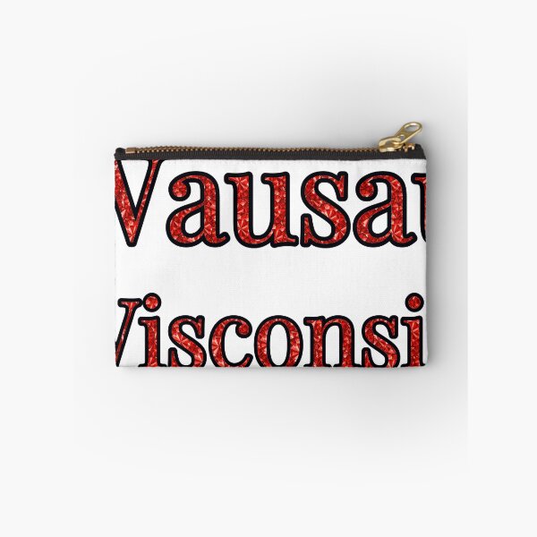Item preview, Wausau Wisconsin City Name With Red Rhinestone designed and sold by TheIconSmith.