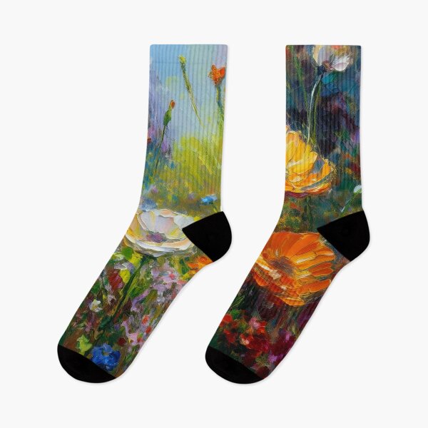 Item preview, Gorgeous impressionist flowers designed and sold by Photopat.