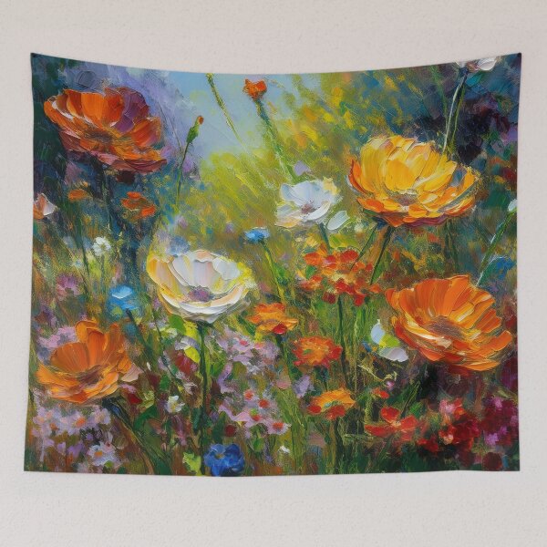 Item preview, Gorgeous impressionist flowers designed and sold by Photopat.