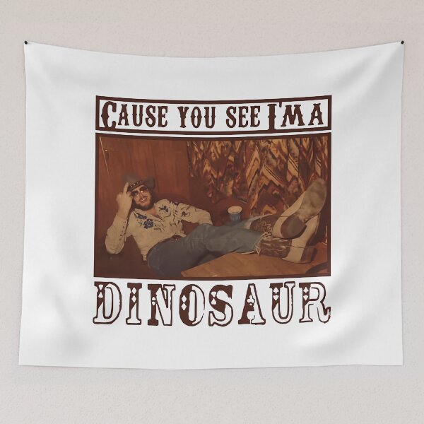 Item preview, Hank Williams jr vintage - dinosaur T-Shirt designed and sold by ThamirArtistry.