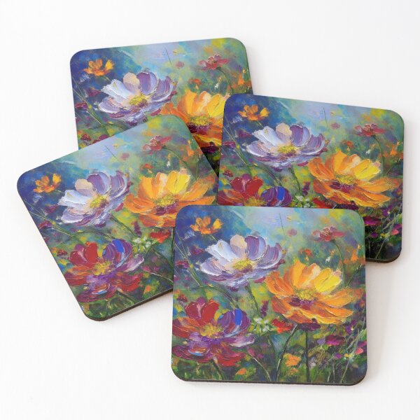 Artikelvorschau, Wunderschöne impressionistische Blumen entworfen und verkauft von Photopat.