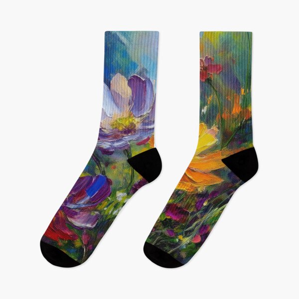 Item preview, Gorgeous impressionist flowers designed and sold by Photopat.
