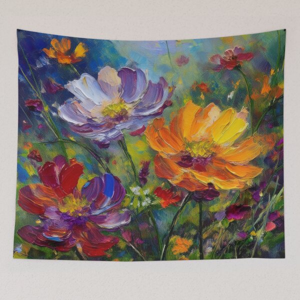 Item preview, Gorgeous impressionist flowers designed and sold by Photopat.