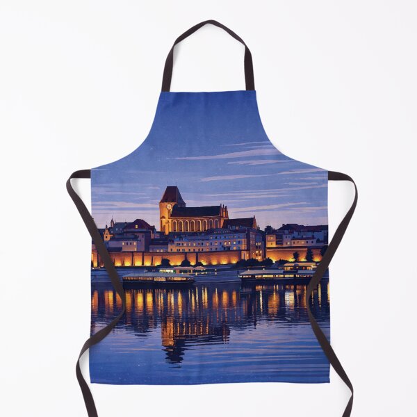 Item preview, Poland - Toruń Old Town Skyline at Night designed and sold by darekkocurek.