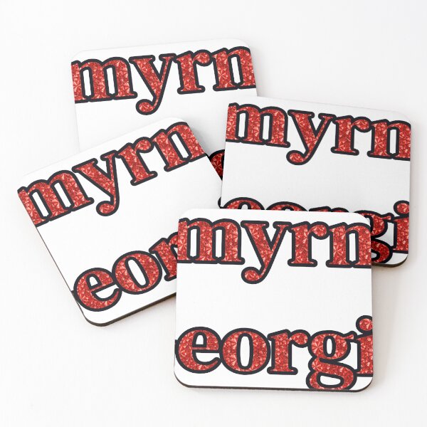 Item preview, Smyrna Georgia City Name With Red Rhinestone designed and sold by TheIconSmith.