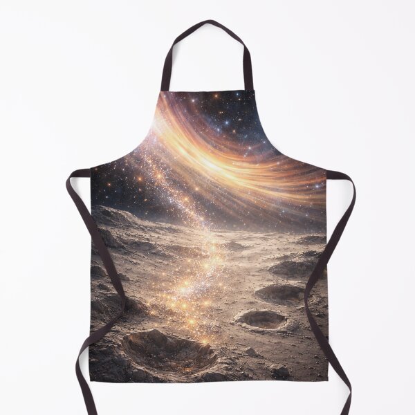 Item preview, Stardust Cascade Across the Lunar Horizon designed and sold by ImaginingNebulae.