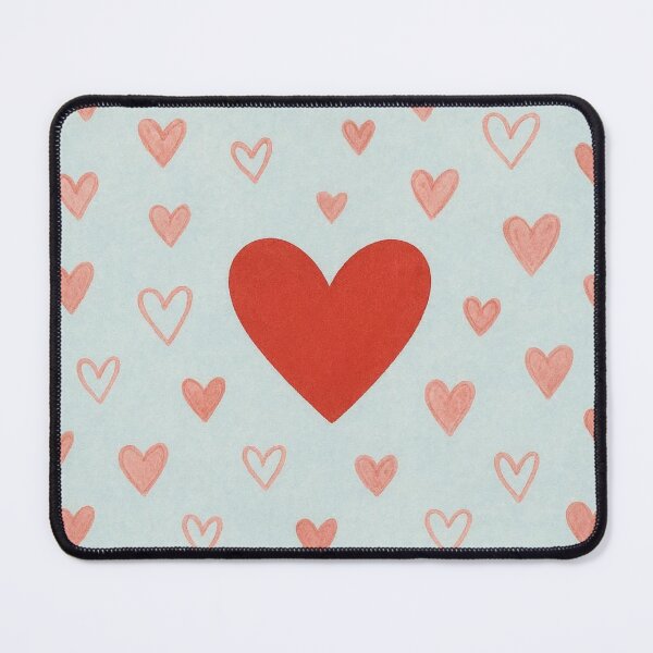 Item preview,  Dreamy Ditsy Hearts designed and sold by Monkeysalad.