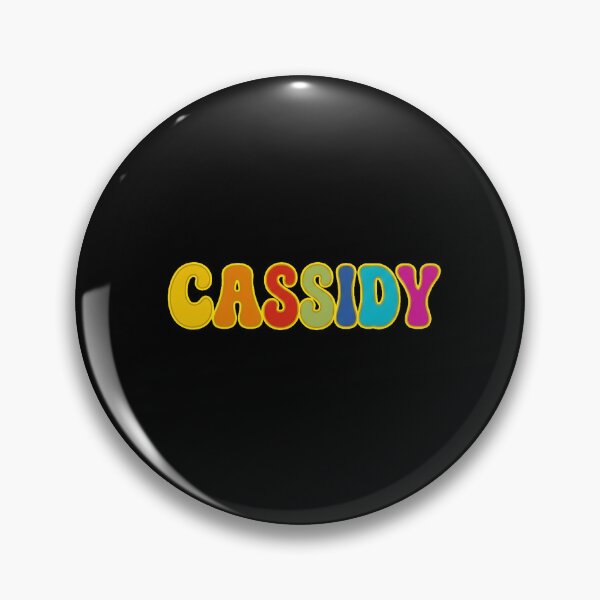 Item preview, ❤️ Cassidy Personalized Name Wavy Retro Shirt, Coffee Mug, Sticker Gift designed and sold by HelixPedia.