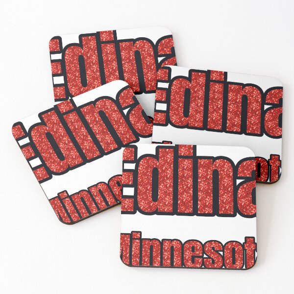 Item preview, Edina Minnesota City Name With Red Rhinestone designed and sold by TheIconSmith.