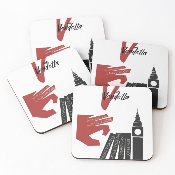 Item preview, V for Vendetta Typography Minimal Art designed and sold by todjimudu.