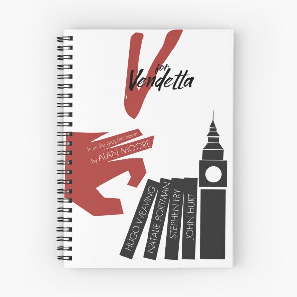 Item preview, V for Vendetta Typography Minimal Art designed and sold by todjimudu.