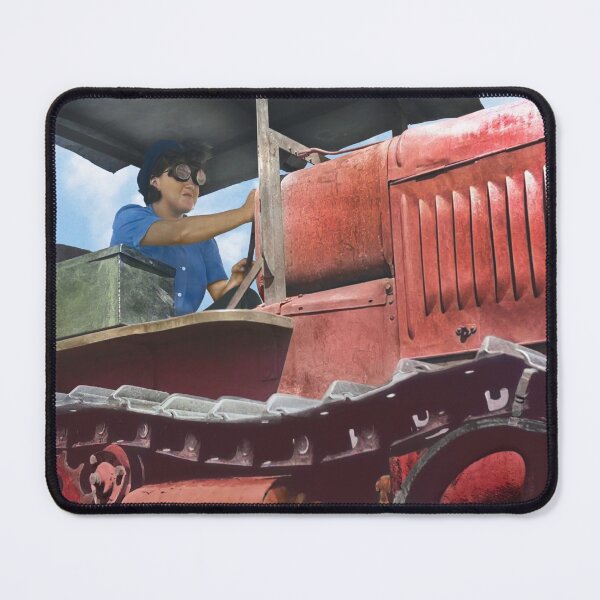 Item preview, Israel, Kibbutz Ma’abarot, Tractorist. 1940. designed and sold by UltraQuirky.