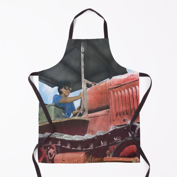 Item preview, Israel, Kibbutz Ma’abarot, Tractorist. 1940. designed and sold by UltraQuirky.