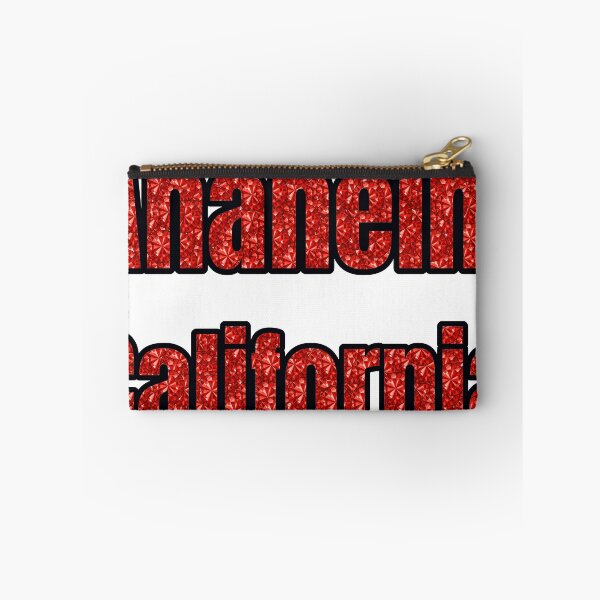 Item preview, Anaheim California City Name With Red Rhinestone designed and sold by TheIconSmith.