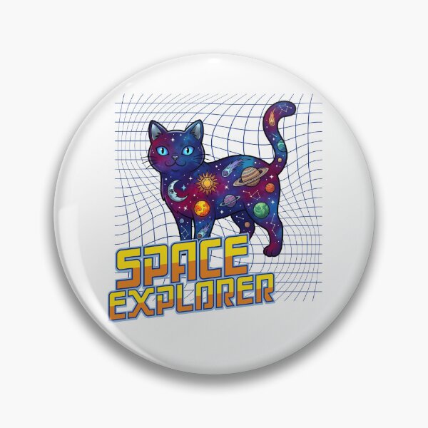 Item preview, Space Explorer Cat designed and sold by Paw Print Tee.