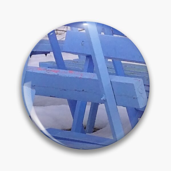 Item preview, Blue beach benches designed and sold by Bluesrose.
