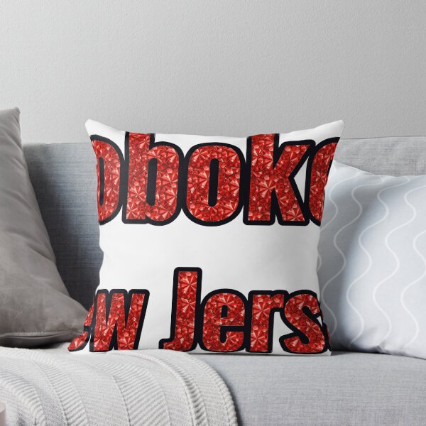 Item preview, Hoboken New Jersey City Name With Red Rhinestone designed and sold by TheIconSmith.