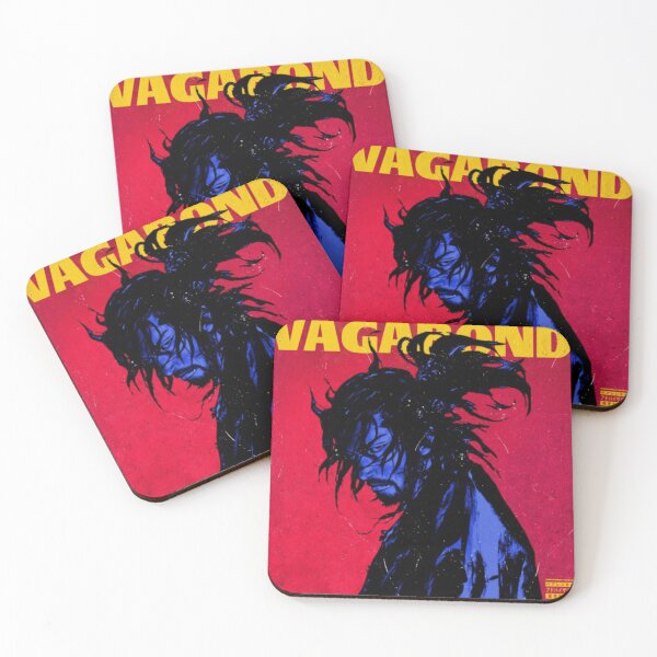 Item preview, Vagabond Samurai Red Ink Portrait designed and sold by todjimudu.