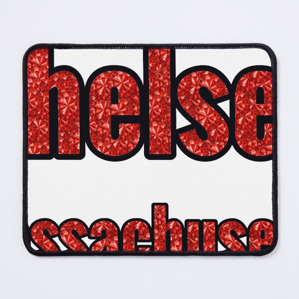 Item preview, Chelsea Massachusetts City Name With Red Rhinestone designed and sold by TheIconSmith.