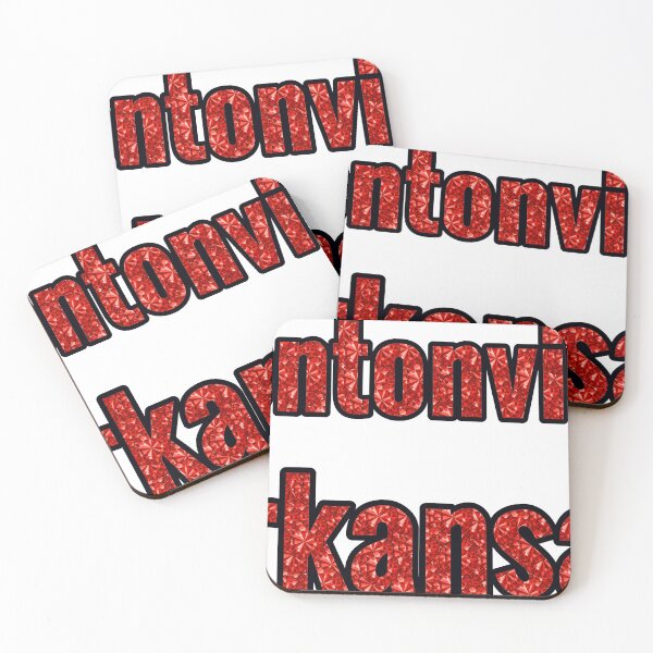 Item preview, Bentonville Arkansas City Name With Red Rhinestone designed and sold by TheIconSmith.