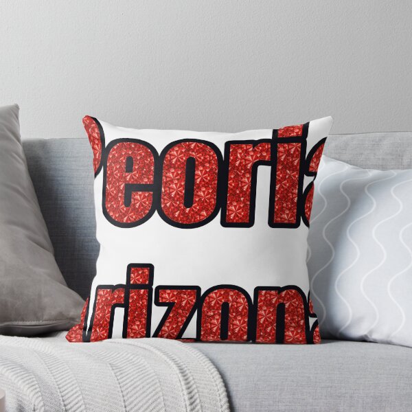Item preview, Peoria Arizona City Name With Red Rhinestone designed and sold by TheIconSmith.