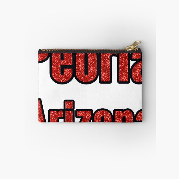 Item preview, Peoria Arizona City Name With Red Rhinestone designed and sold by TheIconSmith.