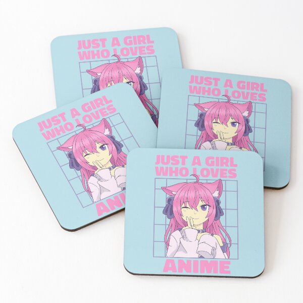 Item preview, Just A Girl Who Loves Anime designed and sold by iamdesigns14.