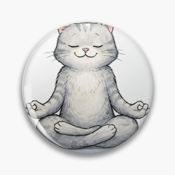 Item preview, Cat Doing Yoga designed and sold by Cozy Print Lab.