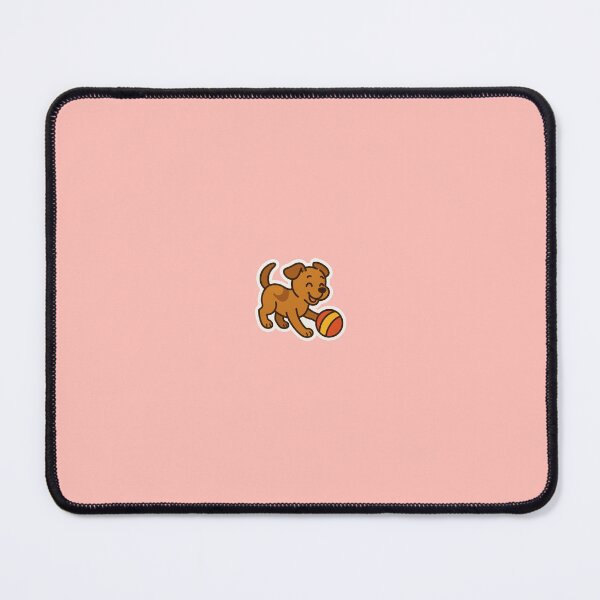 Item preview, Playful Little Brown Puppy Sticker designed and sold by VibeStickers26.
