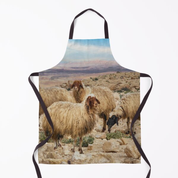 Item preview, Israel, Mitzpe Ramon. Ovejas en el cráter Ramon. designed and sold by UltraQuirky.