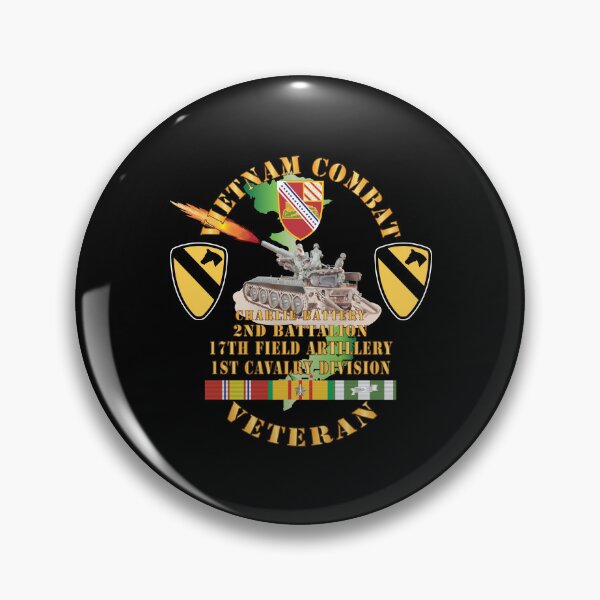 Item preview, Army - Charlie Battery.2nd Battalion,17th Field Artillery - w  1st Cavalry Div - M110 8in SP - Vietnam Vet w VN SVC X 300 designed and sold by Military Insignia Products.