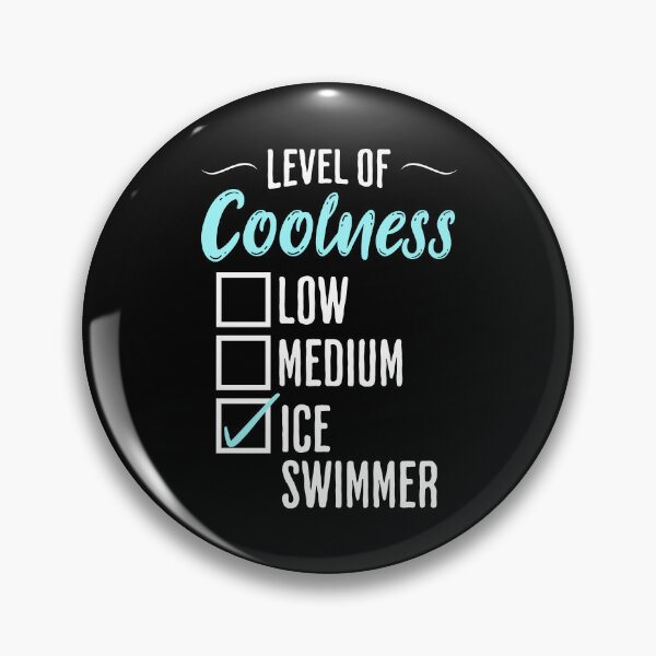 Item preview, Ice Swimmer Level of Coolness designed and sold by humnoo.