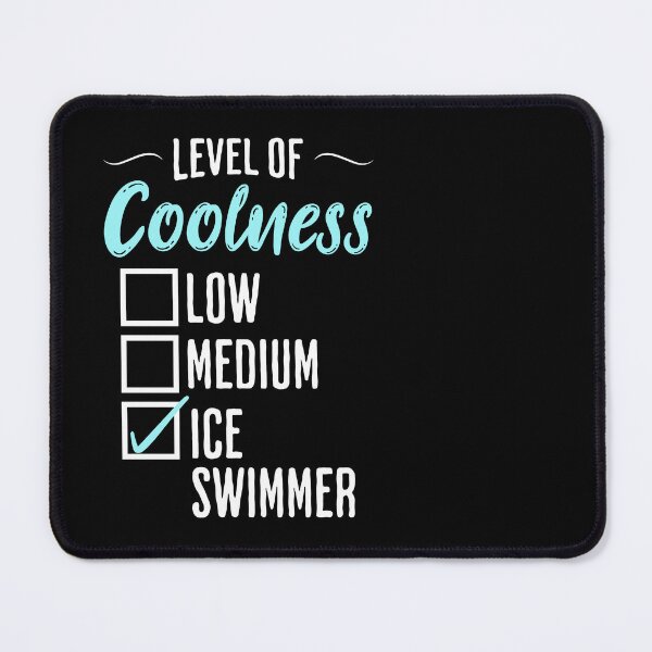 Item preview, Ice Swimmer Level of Coolness designed and sold by humnoo.