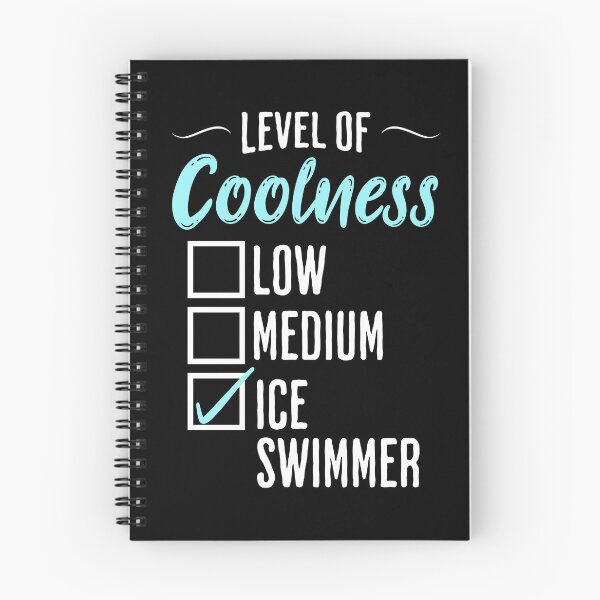 Item preview, Ice Swimmer Level of Coolness designed and sold by humnoo.