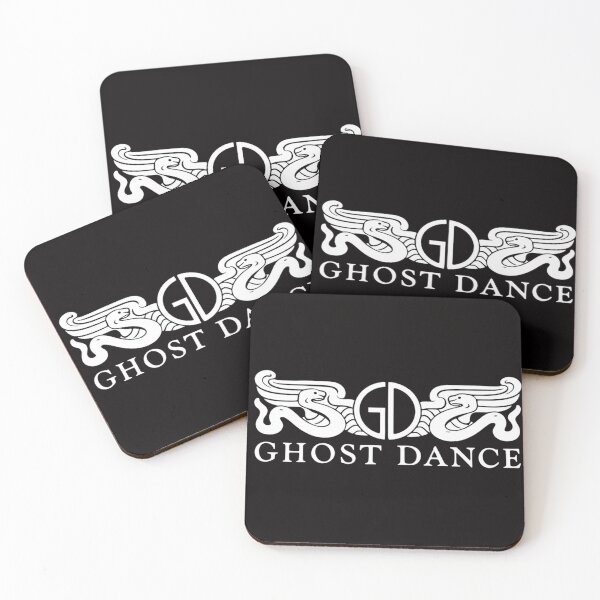 Item preview, Ghost Dance gothic band logo designed and sold by bluefrog.