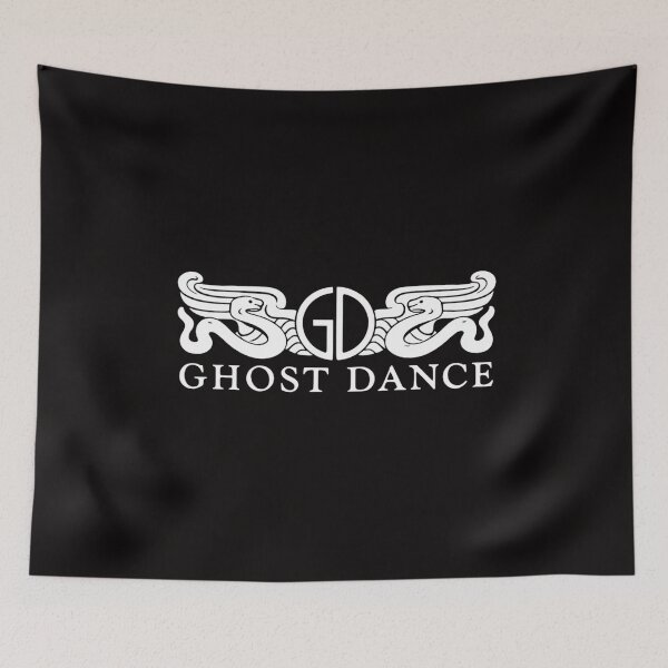 Item preview, Ghost Dance gothic band logo designed and sold by bluefrog.