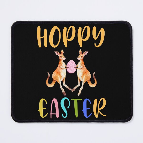 Item preview, Hoppy Easter - Cute Kangaroos with Easter Egg designed and sold by FurrFunPrints.