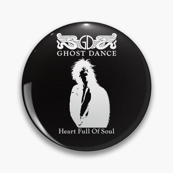 Item preview, Classic British goth rock band Ghost dance Heart full of soul single cover designed and sold by bluefrog.