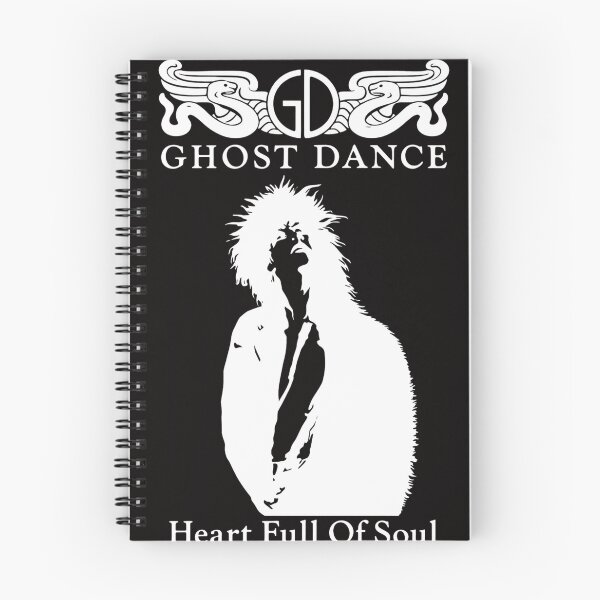 Item preview, Classic British goth rock band Ghost dance Heart full of soul single cover designed and sold by bluefrog.