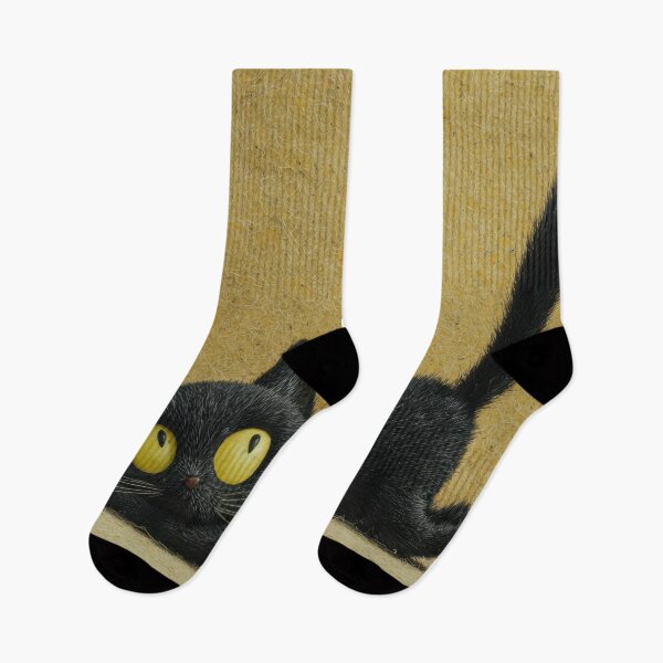 Item preview, Black cat and mouse interaction designed and sold by anytka.
