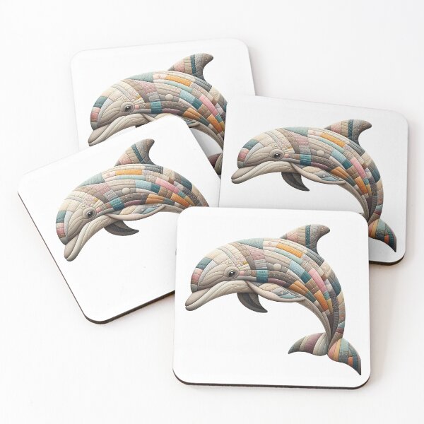 Item preview, Whimsical Dolphin, Unique Expressions  designed and sold by Vanich-Panich.