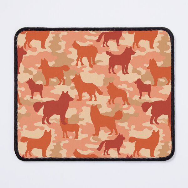 Item preview, Cute Woodland Dog Camouflage Pattern  - Best Friend Gifts designed and sold by RoyalStarsPatts.