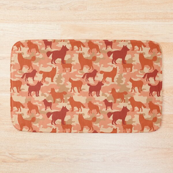 Item preview, Cute Woodland Dog Camouflage Pattern  - Best Friend Gifts designed and sold by RoyalStarsPatts.