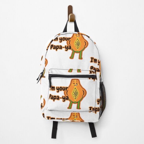 Item preview, Papa-Ya Papaya Funny Dad Flex Pun Art designed and sold by The-Melon-Cart.