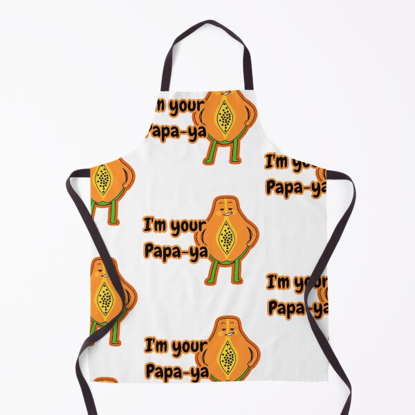 Item preview, Papa-Ya Papaya Funny Dad Flex Pun Art designed and sold by The-Melon-Cart.